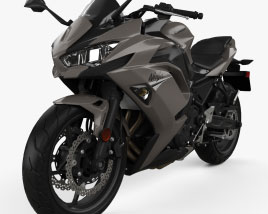 Kawasaki Ninja 650 2021 Modèle 3D