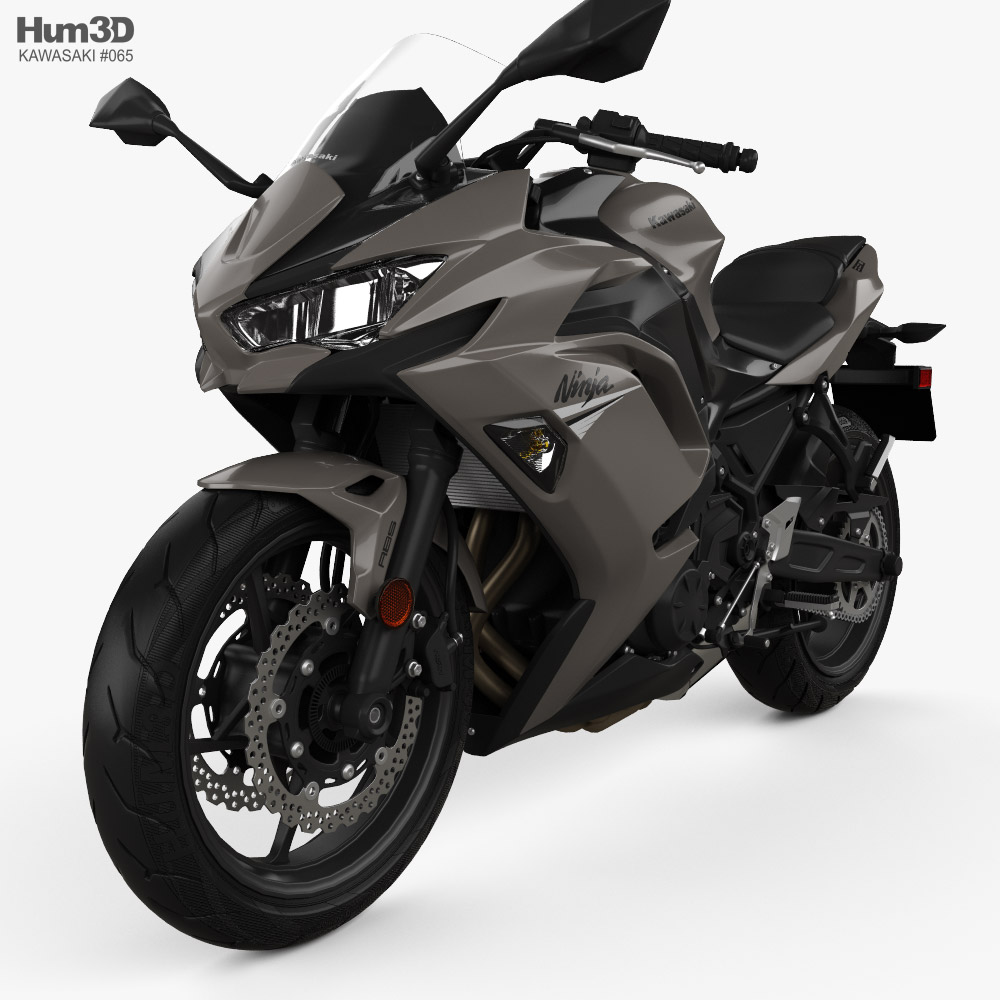 Kawasaki Ninja 650 2021 3D model