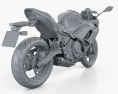 Kawasaki Ninja 650 2021 3D 모델 