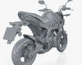 Kawasaki Z125 Pro 2024 3D-Modell