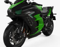 Kawasaki Ninja H2 SX 2024 3D 모델 