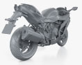 Kawasaki Ninja H2 SX 2024 3D模型