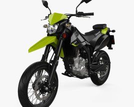Kawasaki KLX300SM 2024 Modelo 3D