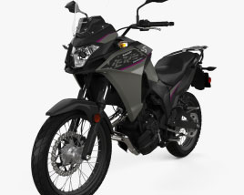 Kawasaki Versys X300 2024 3Dモデル