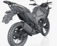 Kawasaki Versys X300 2024 3Dモデル