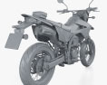Kawasaki KLX300SM 2024 3D模型