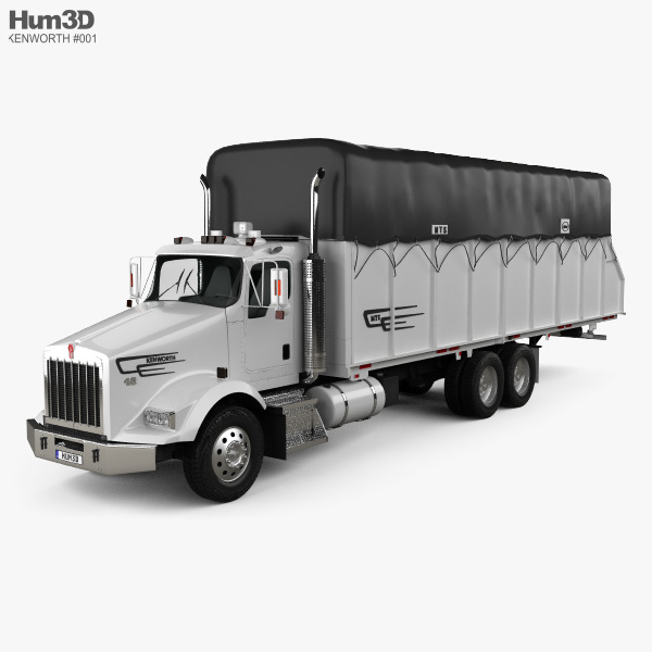 Kenworth T800 Cotton Truck 2016 3D model