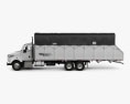 Kenworth T800 Cotton Truck 2016 3Dモデル side view