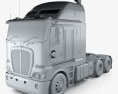 Kenworth K200 Tractor Truck 2015 3d model clay render