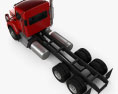 Kenworth T440 Chassis Truck 3-axle 2016 3d model top view