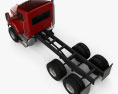 Kenworth T470 Chassis Truck 3-axle 2016 3d model top view