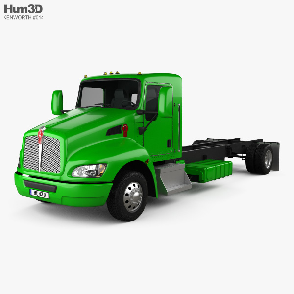 Kenworth T270 Chassis Truck 2016 3D model