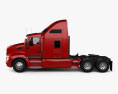 Kenworth T660 Tractor Truck 2015 3d model side view