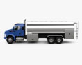 Kenworth T370 Camion-citerne 3 essieux 2016 Modèle 3d vue de côté