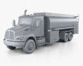 Kenworth T370 油罐车 3轴 2016 3D模型 clay render