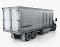 Kenworth T440 냉장고 트럭 3축 2016 3D 모델 