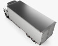 Kenworth T440 冰箱卡车 3轴 2016 3D模型 顶视图
