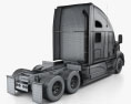 Kenworth T700 Camión Tractor 3 ejes 2016 Modelo 3D