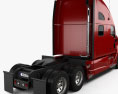 Kenworth T700 트랙터 트럭 3축 2016 3D 모델 