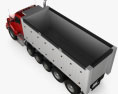 Kenworth T880 Dump Truck 6-axle 2018 3d model top view