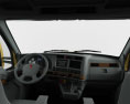Kenworth T680 Tractor Truck with HQ interior 2016 3d model dashboard