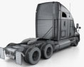 Kenworth T2000 Cabina Dormitorio Camión Tractor 2014 Modelo 3D