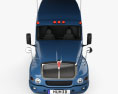 Kenworth T2000 Cabina Dormitorio Camión Tractor 2014 Modelo 3D vista frontal