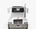 Kenworth T359 Day Cab 섀시 트럭 3축 2014 3D 모델  front view