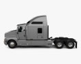 Kenworth T600 Tractor Truck 2014 3d model side view