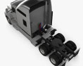 Kenworth T600 Sattelzugmaschine 2014 3D-Modell Draufsicht