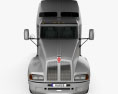 Kenworth T600 トラクター・トラック 2014 3Dモデル front view