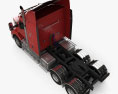 Kenworth T610 Schlafkabine Sattelzugmaschine 2024 3D-Modell Draufsicht