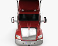 Kenworth T610 Sleeper Cab Tractor Truck with HQ interior 2022 3d model front view