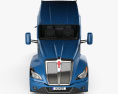 Kenworth T680 Sleeper Cab Camion Trattore 2024 Modello 3D vista frontale