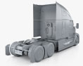 Kenworth T680 Schlafkabine Sattelzugmaschine 2024 3D-Modell