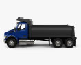Kenworth T480 Dump Truck 2023 3d model side view