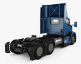 Kenworth T680 Day Cab Tractor Truck 2024 3d model back view