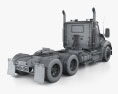 Kenworth T880 Day Cab Tractor Truck 2024 Modelo 3D