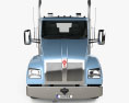 Kenworth T880 Day Cab Tractor Truck 2024 3D-Modell Vorderansicht