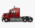 Kenworth T610 SAR Camión Tractor 2024 Modelo 3D vista lateral