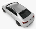 Kia Forte (Cerato, Naza) Coupe 2014 3d model top view
