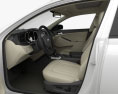 Kia Optima (K5) с детальным интерьером 2013 3D модель seats