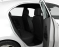 Kia Rio hatchback 5-door with HQ interior 2015 3d model
