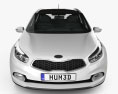 Kia Ceed SW 2016 3d model front view