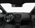 Kia Pro Ceed з детальним інтер'єром 2014 3D модель dashboard