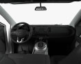 Kia Sportage with HQ interior 2013 3d model dashboard