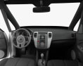Kia Venga with HQ interior 2014 3d model dashboard