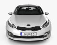 Kia Pro Ceed 2016 3d model front view
