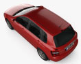 Kia Cerato (Spectra) hatchback 2008 Modelo 3D vista superior