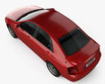 Kia Cerato (Spectra) 轿车 2008 3D模型 顶视图